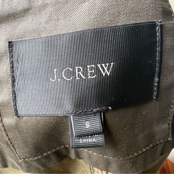 J. Crew Utility Olive Downtown Field Jacket Size Small - Picture 8 of 8